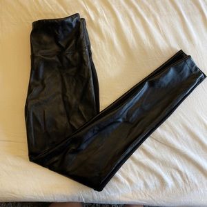 Victoria Secret Leather Leggings